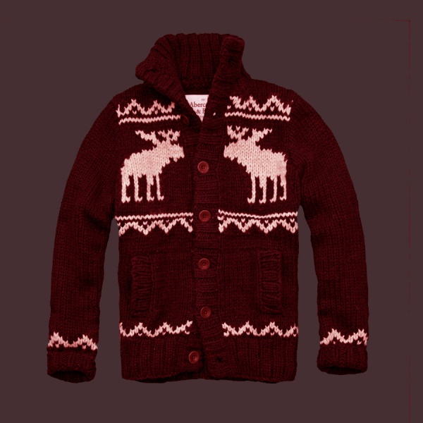 Abercrombie Fitch Hombres Ponte de pie de cuello Jersey AF6416